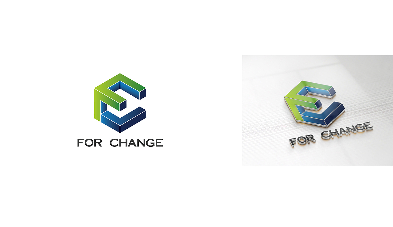 FOR CHANGE 科技公司LOGO