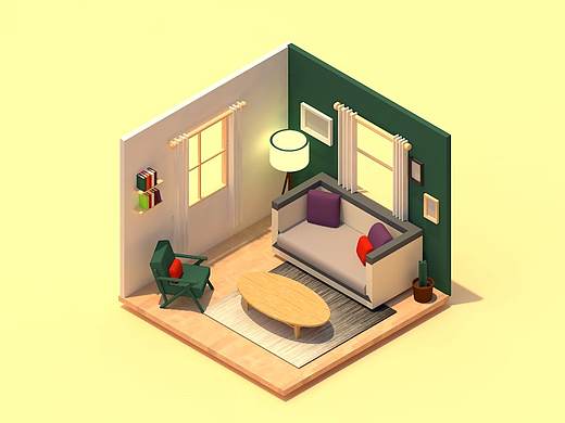 ISOMETRIC room