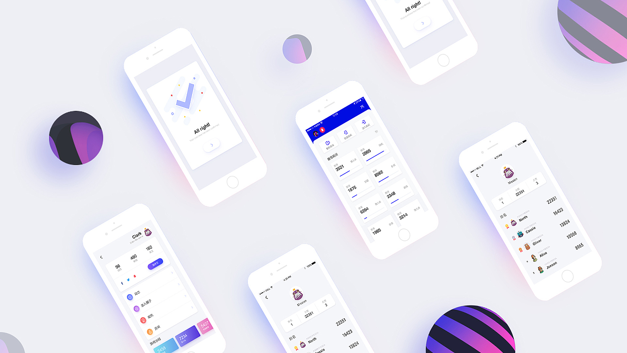 章鱼游戏社区（图ZMTM1NzIxNzAw） - APP界面 - 站酷设计师新端小可原创素材 - 站酷ZCOOL