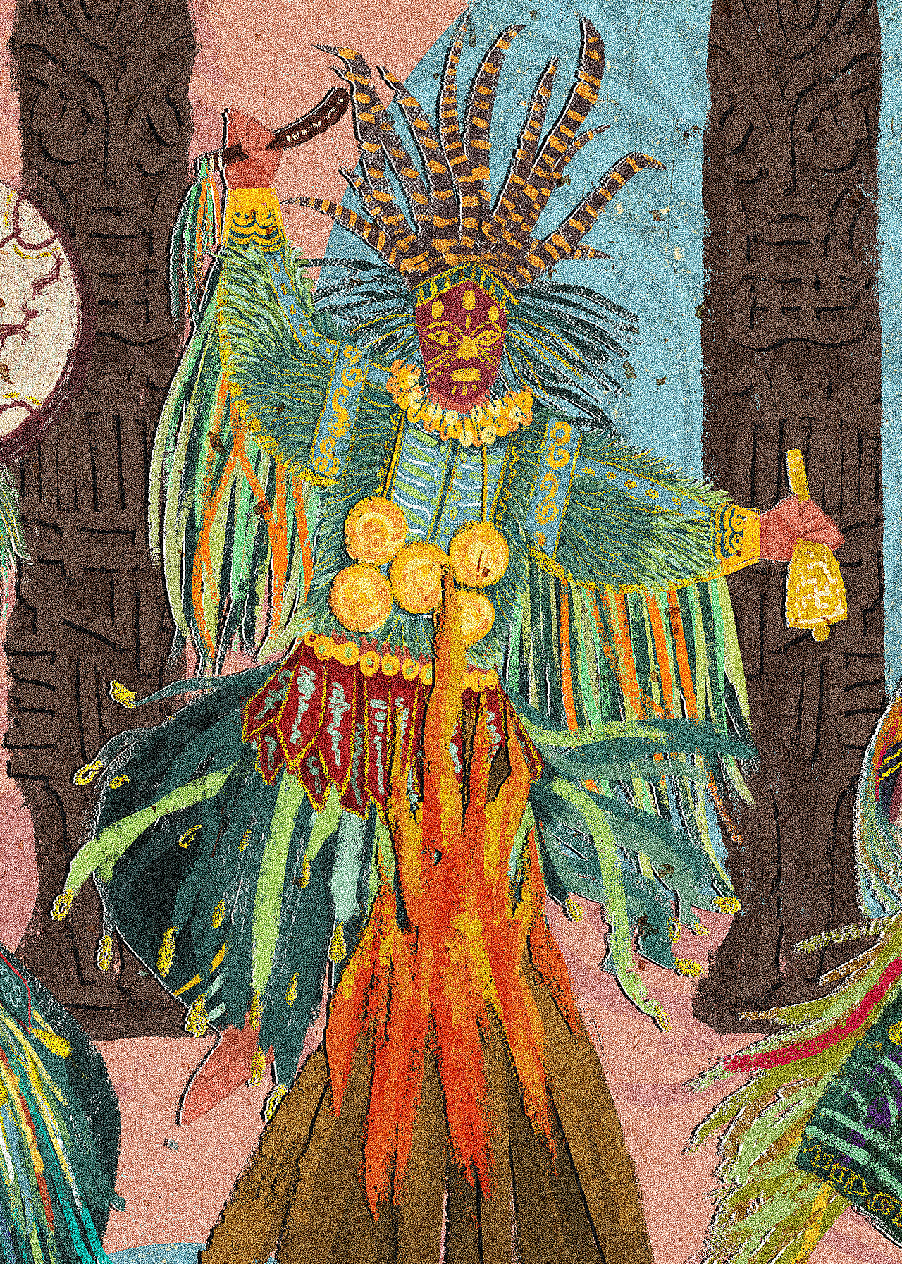 插画练习/有所求（图ZMjU4NzQzMDMy） - 创作习作 - 站酷设计师liya虫虫原创素材 - 站酷ZCOOL