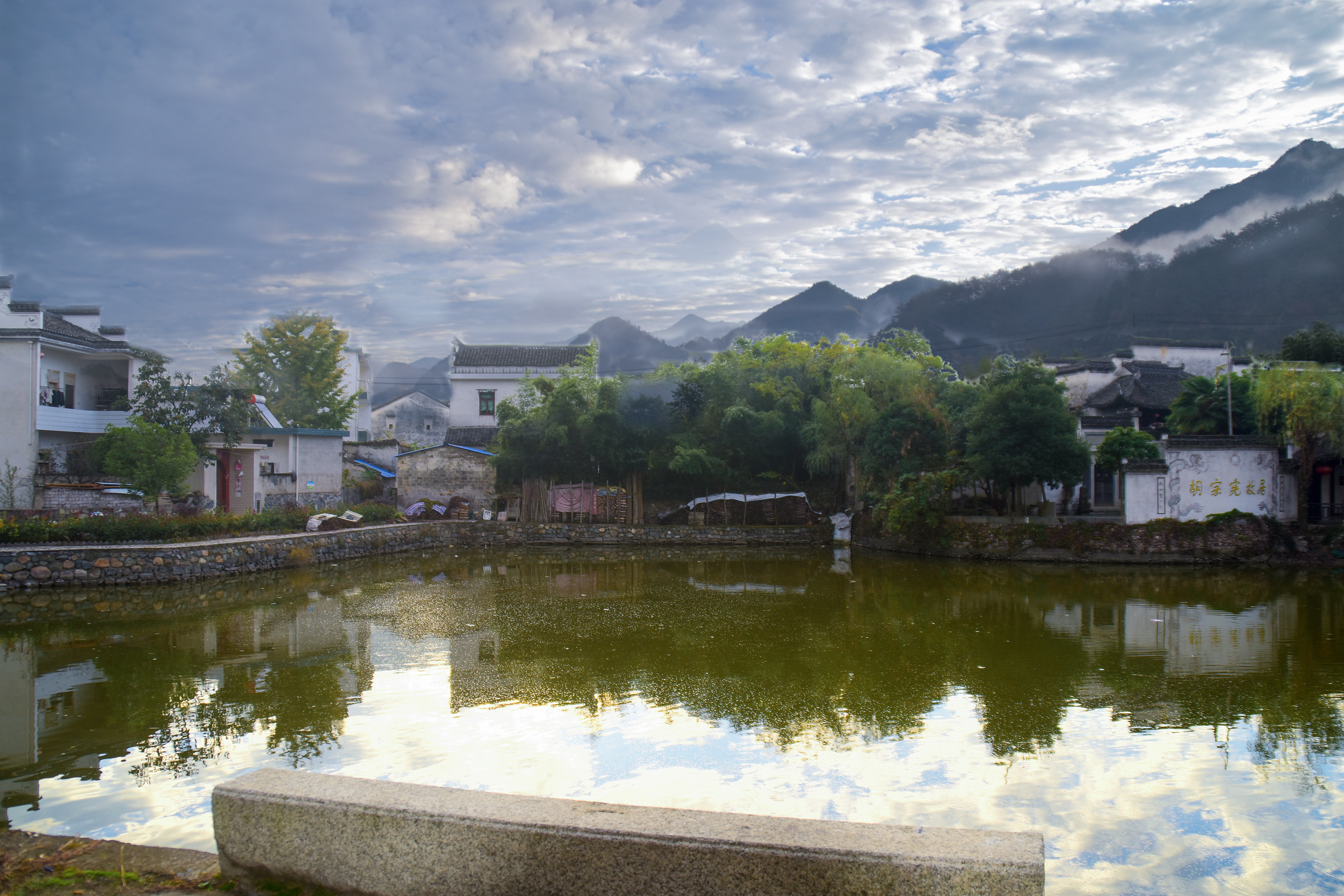 安徽绩溪小村落