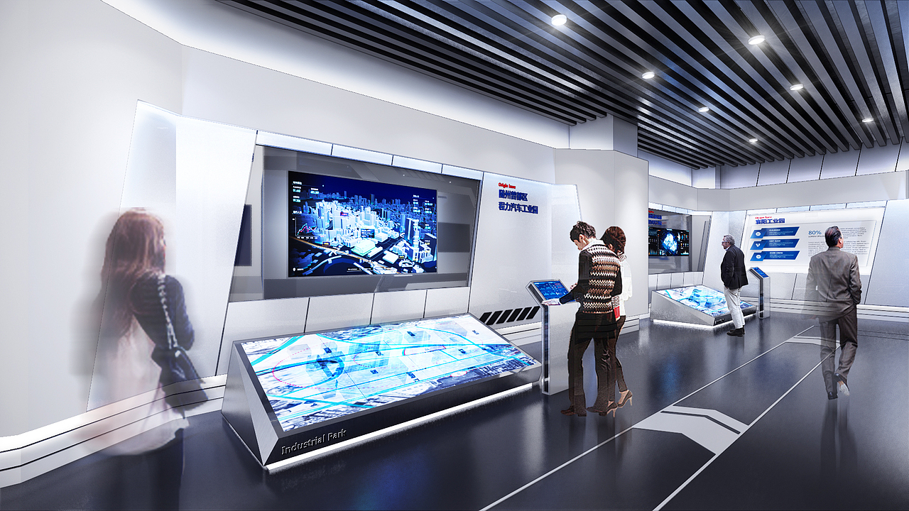 专用汽车展厅设计（图ZMjQ5OTU2MjM2） - 展陈设计 - 站酷设计师胡月月设计原创素材 - 站酷ZCOOL