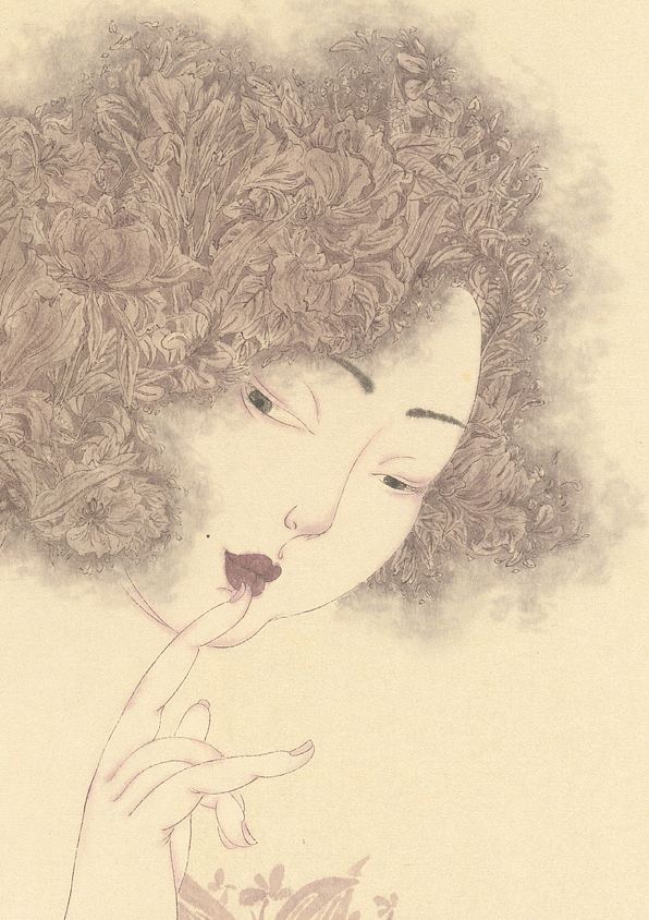 《花间》系列-2（图ZMTEzMTA4NzQw） - 绘画 - 站酷设计师Yoyo_27原创素材 - 站酷ZCOOL