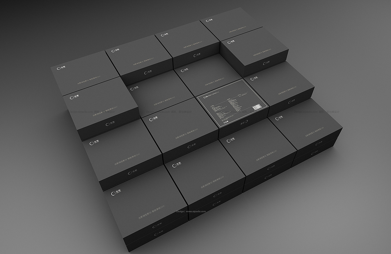 壹包装--智能投影仪包装设计