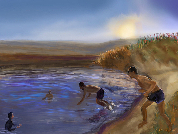 旅行中的视觉日记