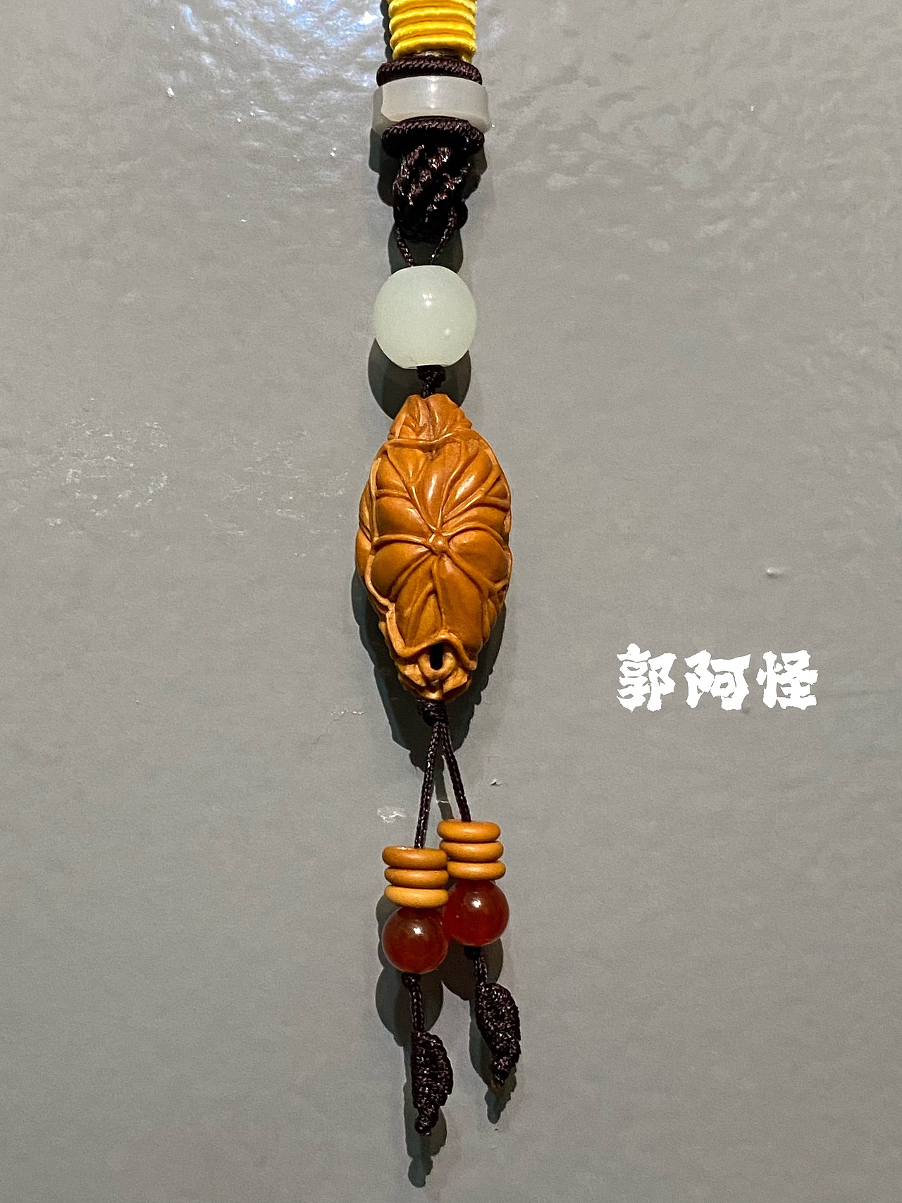 核雕—荷叶小财神（图ZMzA1MTgyNDY0） - 工艺品设计 - 站酷设计师郭阿怪原创素材 - 站酷ZCOOL