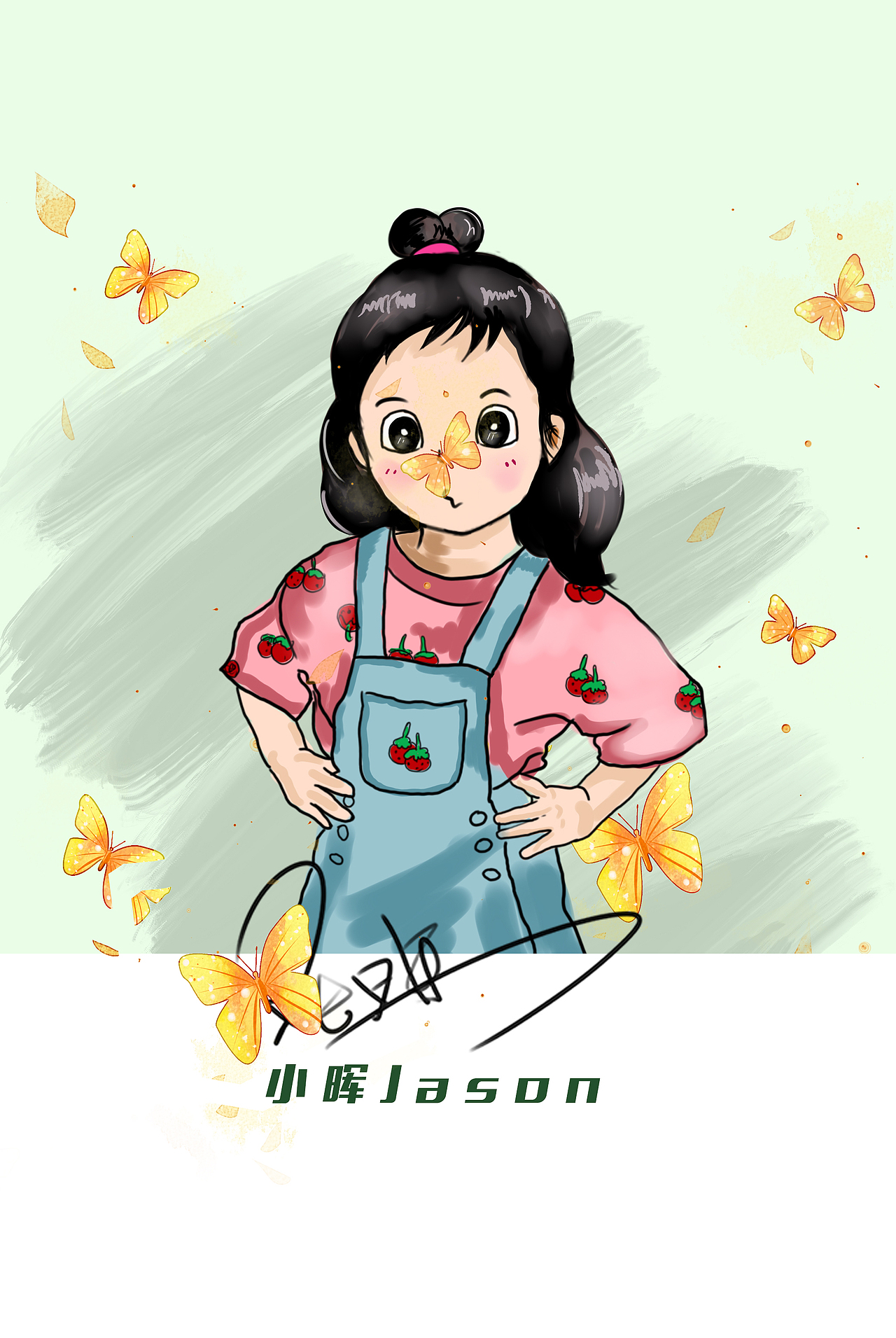 家有萌娃（图ZMjk1MTIxNDQw） - 单幅漫画 - 站酷设计师叫我小飞飞原创素材 - 站酷ZCOOL