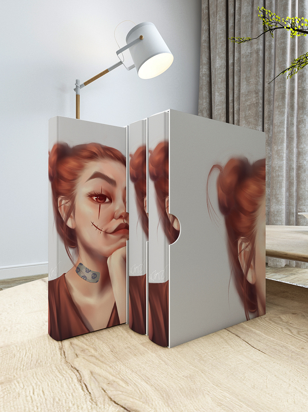 尝试新的颜色画法（图ZMjE4ODAzMzM2） - 创作习作 - 站酷设计师归子手作原创素材 - 站酷ZCOOL