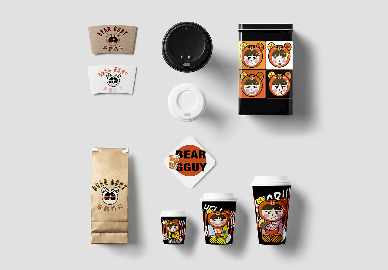 IP图案图标组合包装应用