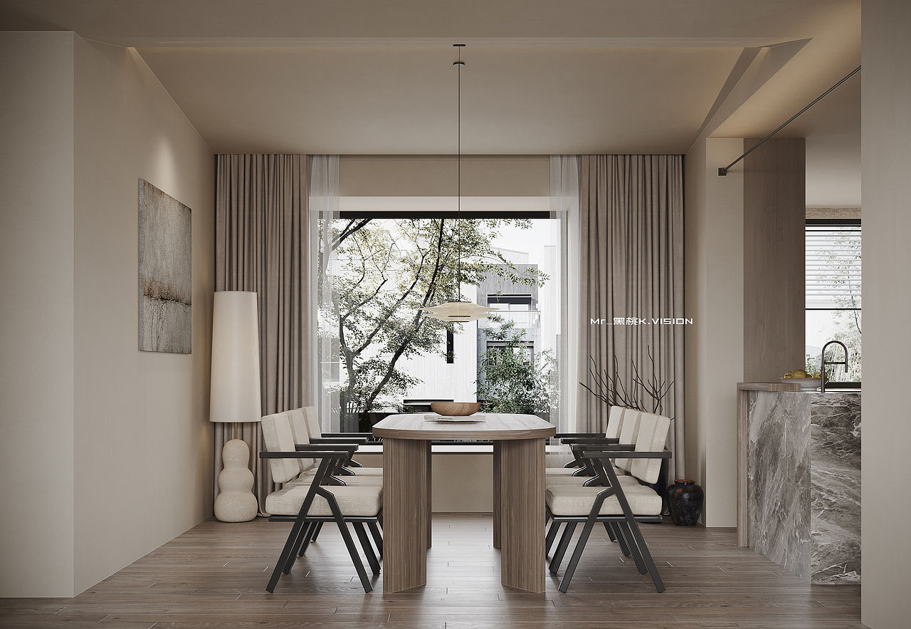 侘寂风渲染作品集 | Mr_黑桃K.VISION（图ZMjY2MDY1MjQ0） - 家装设计 - 站酷设计师Mr_黑桃k原创素材 - 站酷ZCOOL
