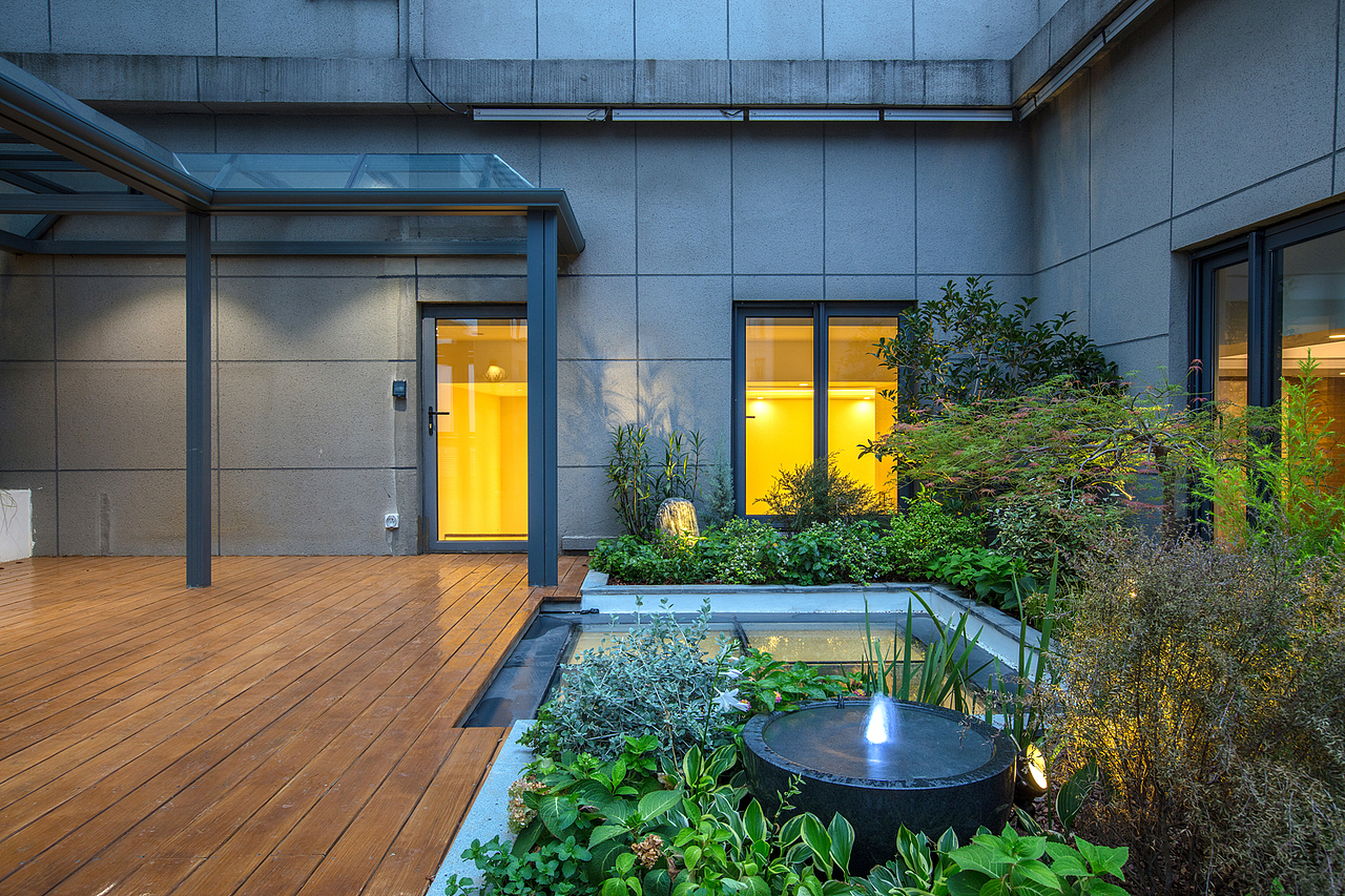 八八中心  上海屋顶花园设计 景观花园施工落地