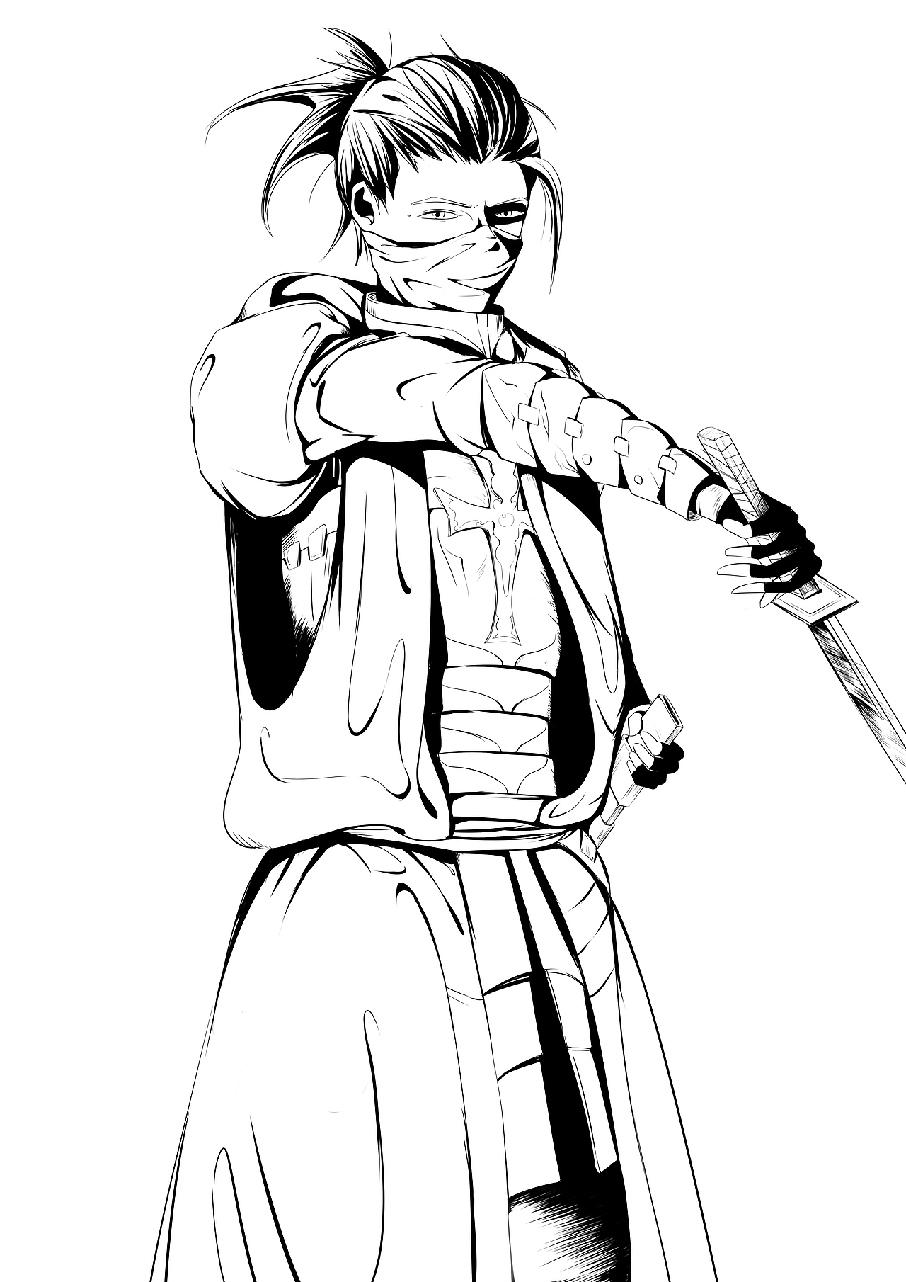 刀剑客|动漫|单幅漫画|木及有才_原创作品-站酷zcool