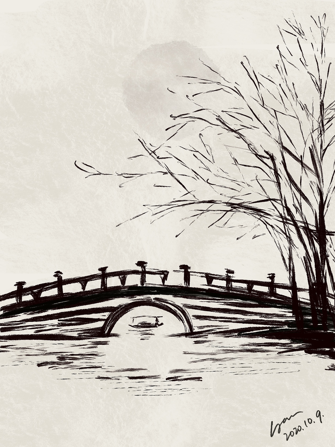 中国石桥|插画|艺术插画|yy4yanyan - 原创作品 - 站酷 (zcool)