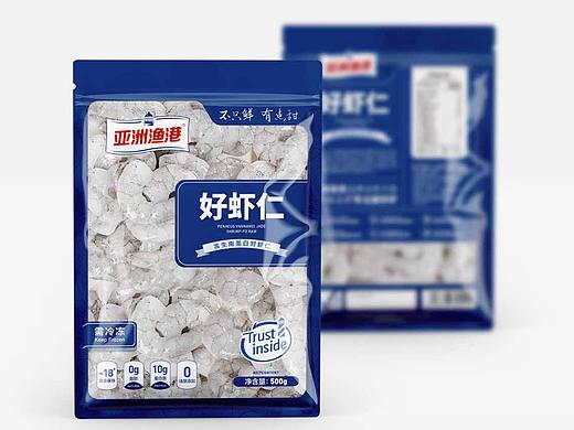 海产品包装，包装设计，大连海鲜，海鲜包装