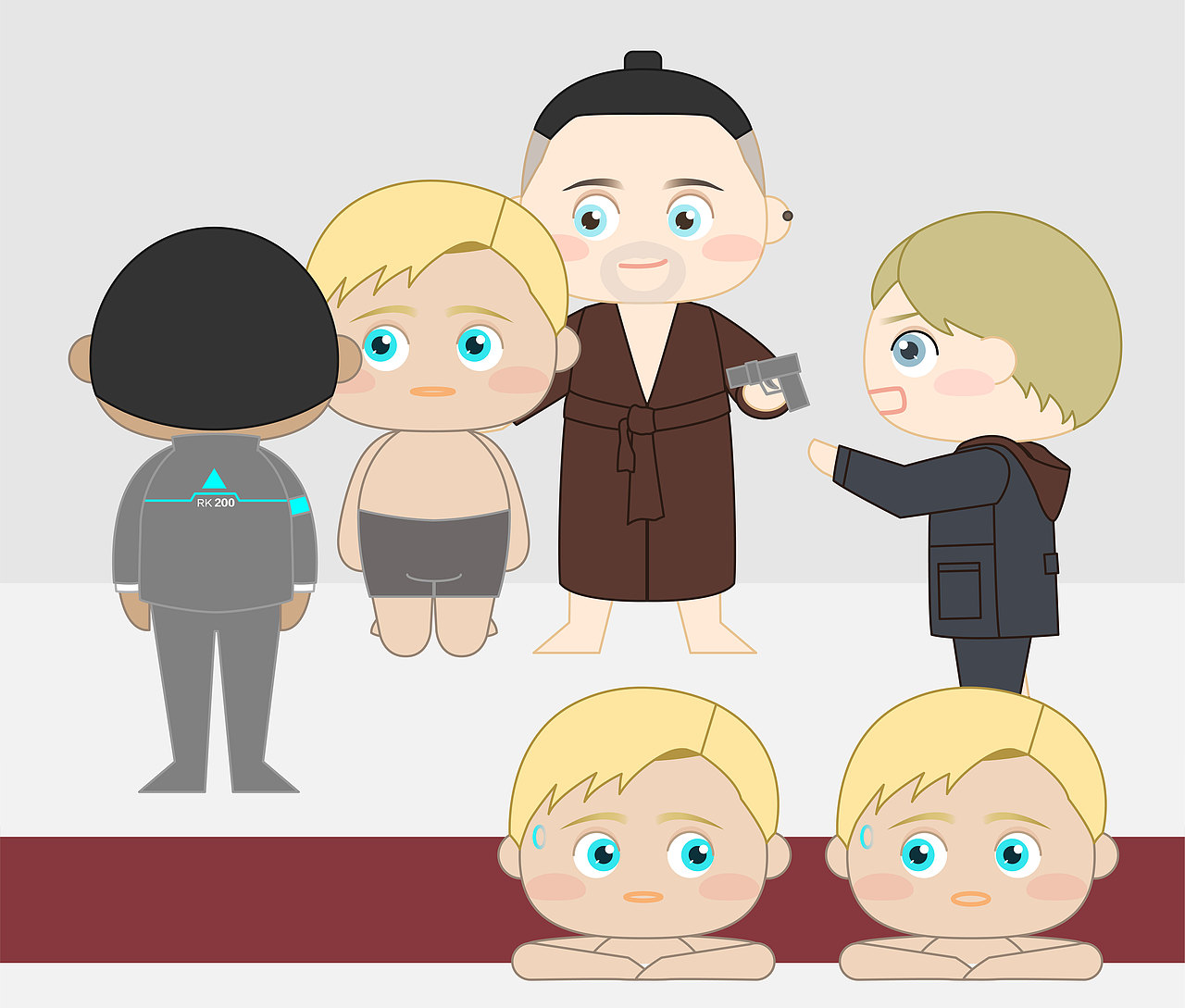 底特律:变人-同人合集