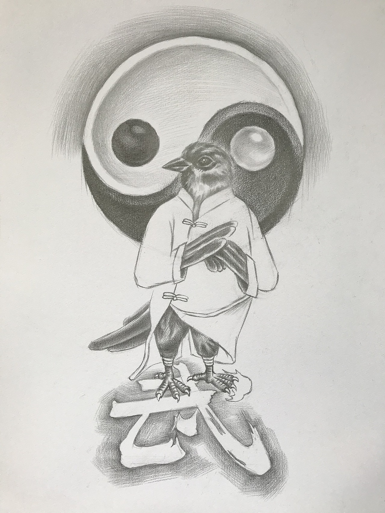 【原创】创意素描"奇幻世界"系列_松果画坊杨瑞-站酷zcool