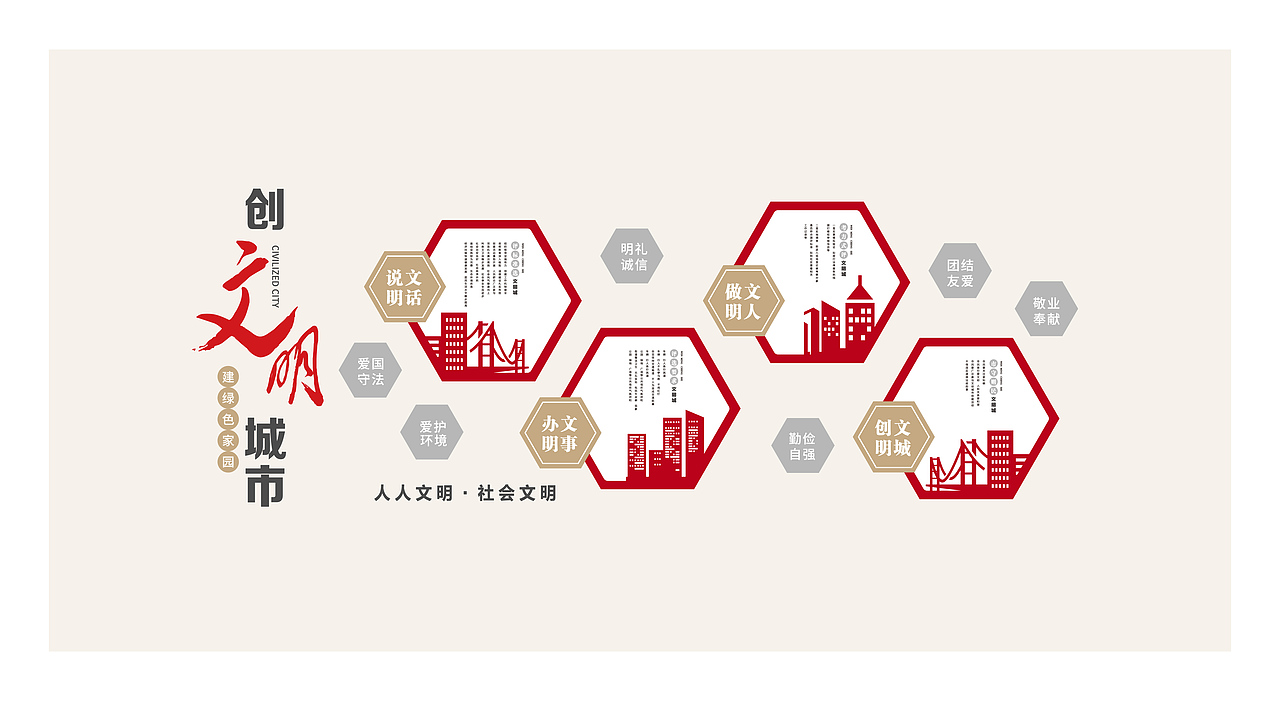 社区党建活动室 展厅