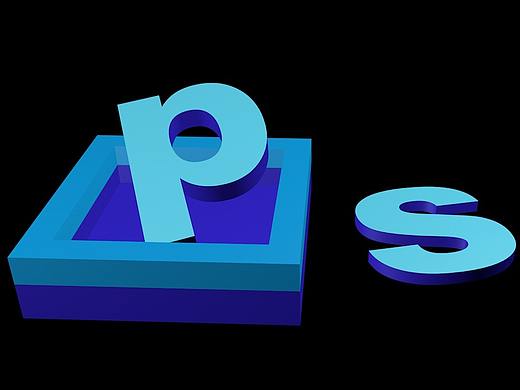 C4D如何给挤压文字的不同面上色？