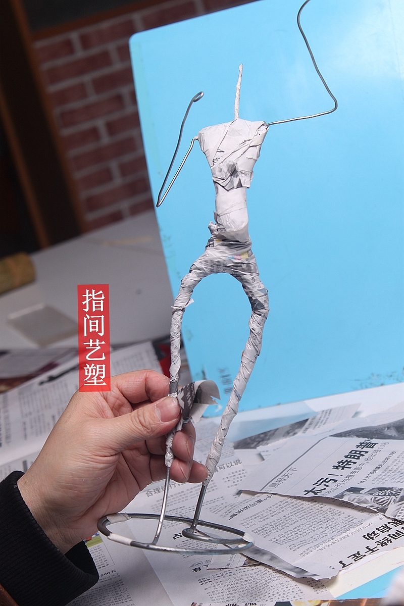 贺加贵面塑软陶(古典仕女)