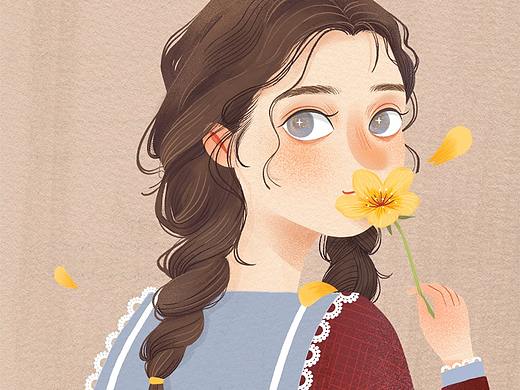 頭像插畫(huà)（個(gè)人主頁(yè)-ZNDU4NzA4OTY=） - 藝術(shù)插畫(huà) - 站酷設(shè)計(jì)師芭芭拉仙女原創(chuàng)素材 - 站酷ZCOOL