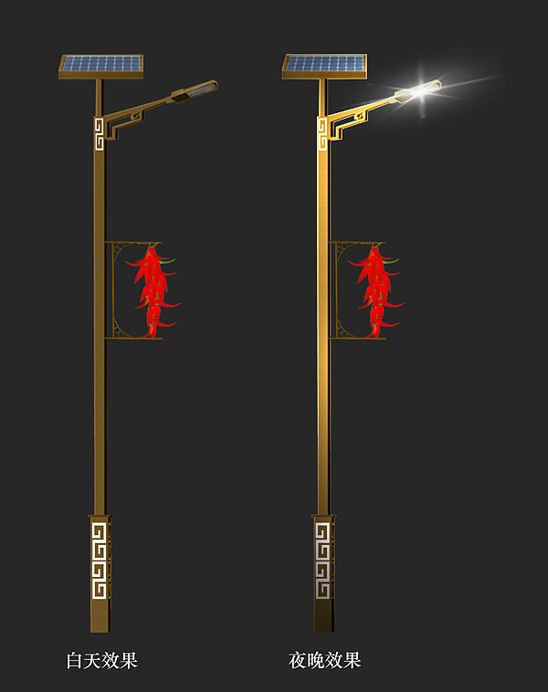 辣椒造型路灯杆装饰-路灯挂件辣椒-水果造型路灯杆装饰（图ZMjU5ODk5MDI4） - 产品摄影 - 站酷设计师世博光电景观灯原创素材 - 站酷ZCOOL