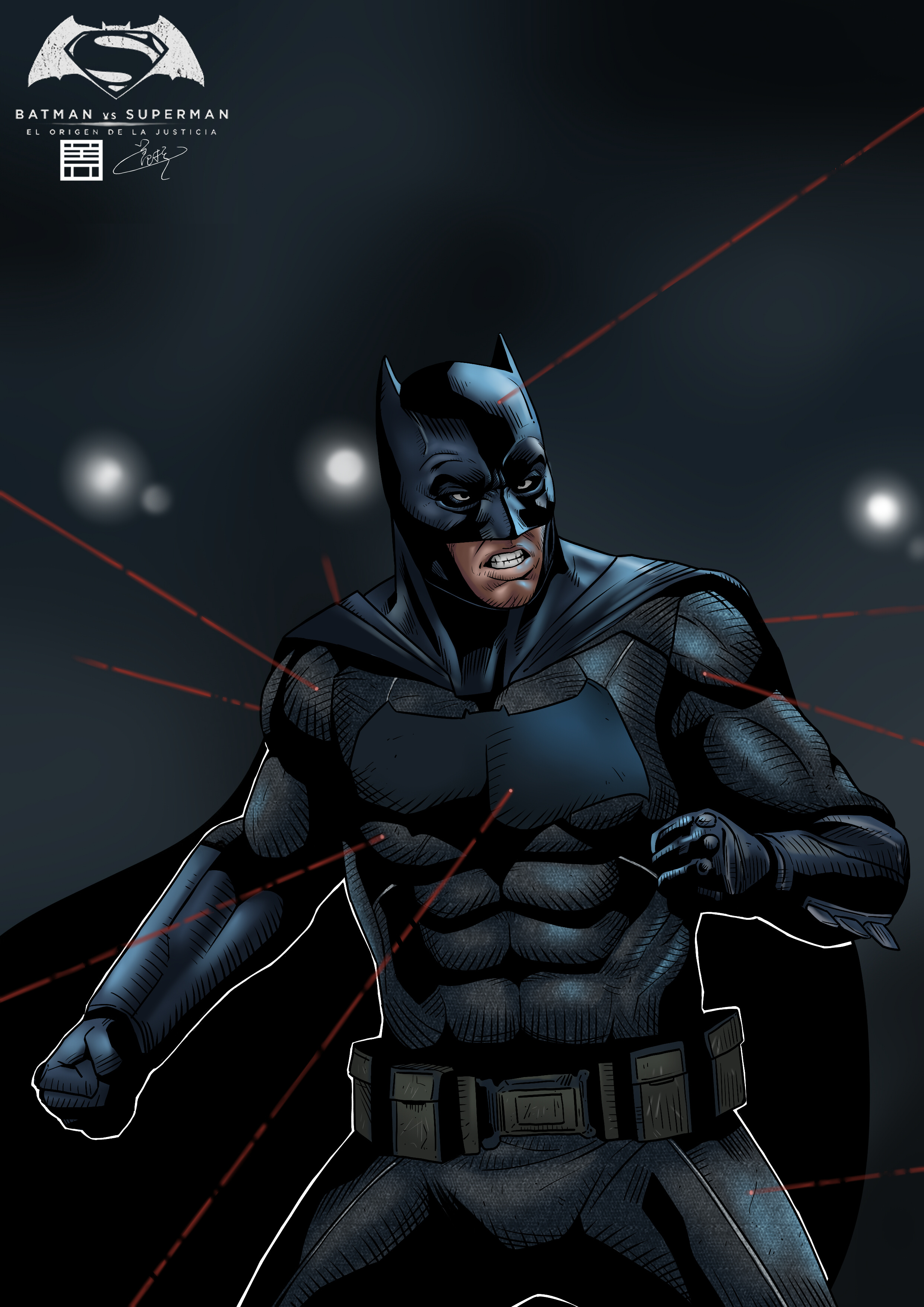 蝙蝠侠插画桌面壁纸-壁纸下载-www.pp3.cn