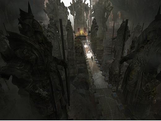  为陈伟霆《一笔江湖》画了几张概念稿.   