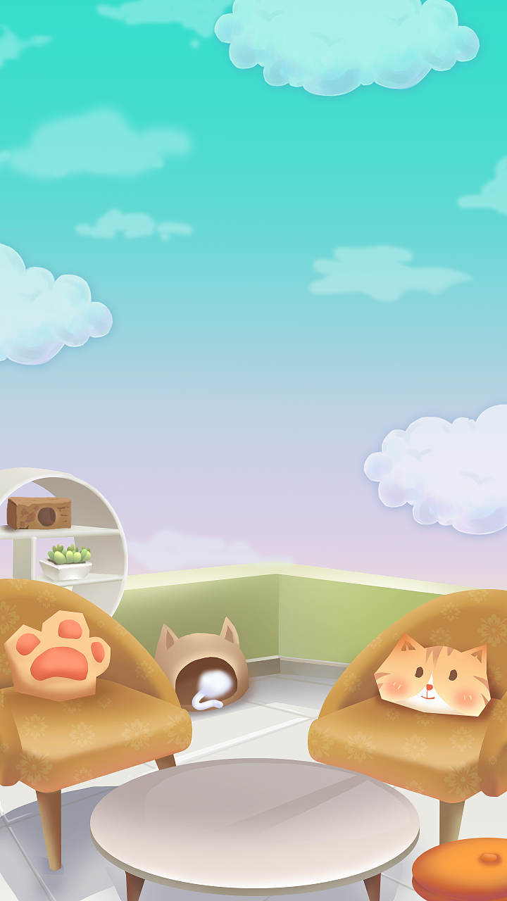 【休闲游戏】虚拟项目猫咪连连看（图ZMTg4MTAyMDA0） - 游戏UI - 站酷设计师元宝啊圆宝原创素材 - 站酷ZCOOL