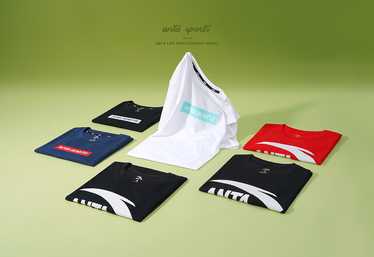 服装摆拍合辑 安踏服饰静物摄影（图ZMjU5Mjc3NjYw） - 产品摄影 - 站酷设计师博纳罗蒂i原创素材 - 站酷ZCOOL