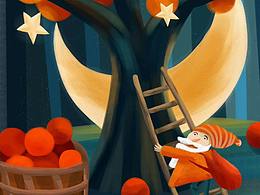 板绘插画-圣诞节