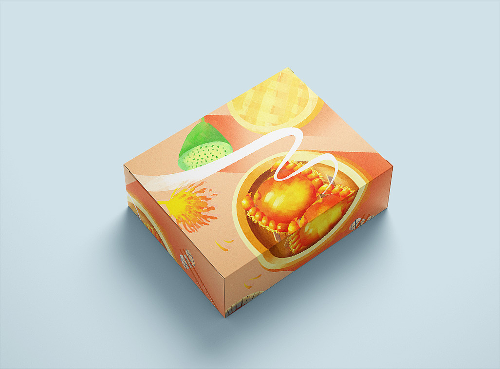 插画练习1-蒸螃蟹（图ZMTY0NzU2Mzk2） - 商业插画 - 站酷设计师Hello刺猬先生原创素材 - 站酷ZCOOL