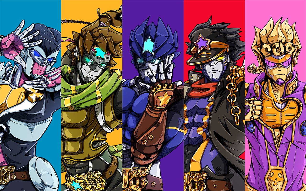 如果jojo能变身|插画|创作习作|zaluba - 原创作品 - 站酷 (zcool)