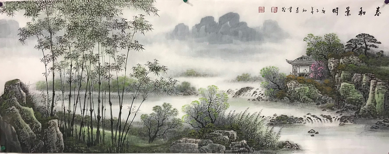 河北书画名家,太行山水画家——赵书茂