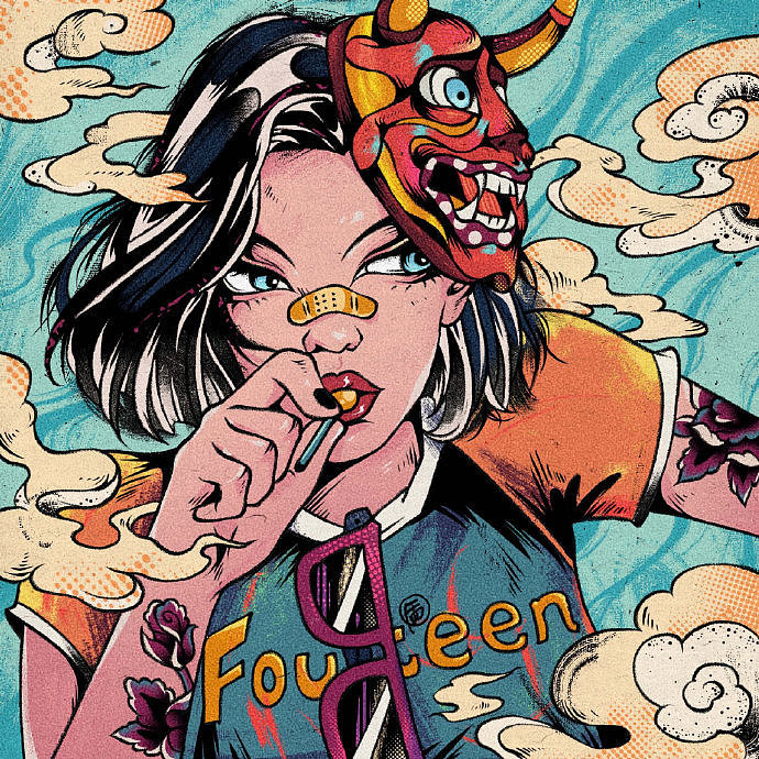 江西财大装饰画素材（图ZMjI1NDM0MDM2） - 艺术插画 - 站酷设计师亚当设计考研原创素材 - 站酷ZCOOL