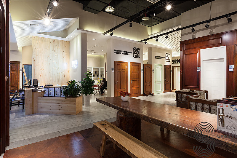 富森木门北门富森美家居旗舰店室内设计（图ZNDQ4NDc3MjQ=） - 家装设计 - 站酷设计师成都私享设计工社原创素材 - 站酷ZCOOL