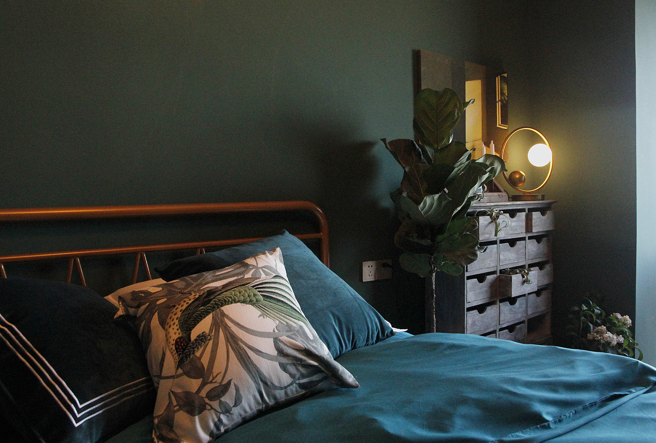 用色彩表达情绪的暮蓝屿民宿（图ZMTI2Nzg3Mjky） - 家装设计 - 站酷设计师十一空间设计原创素材 - 站酷ZCOOL