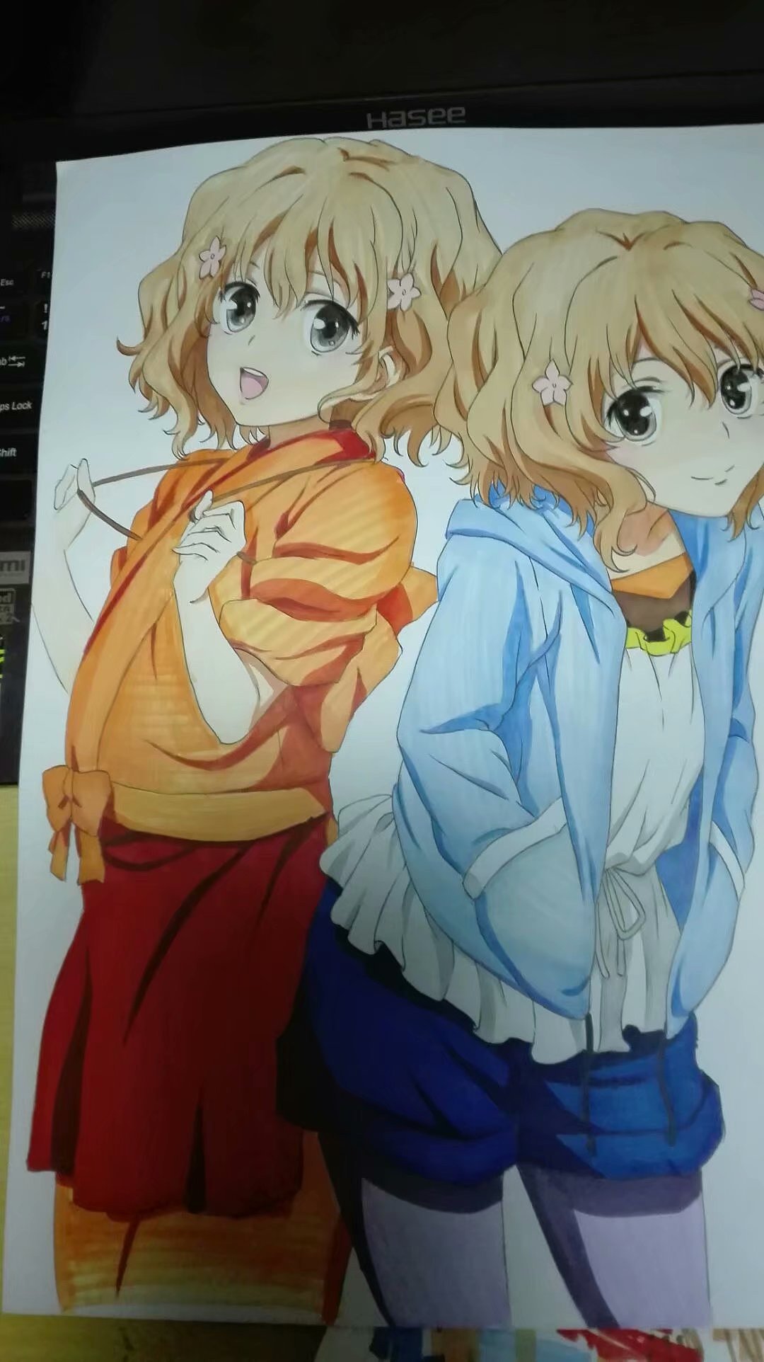 花开物语 临摹（图ZMjYxMjA0MDA4） - 单幅漫画 - 站酷设计师琑向披靡原创素材 - 站酷ZCOOL