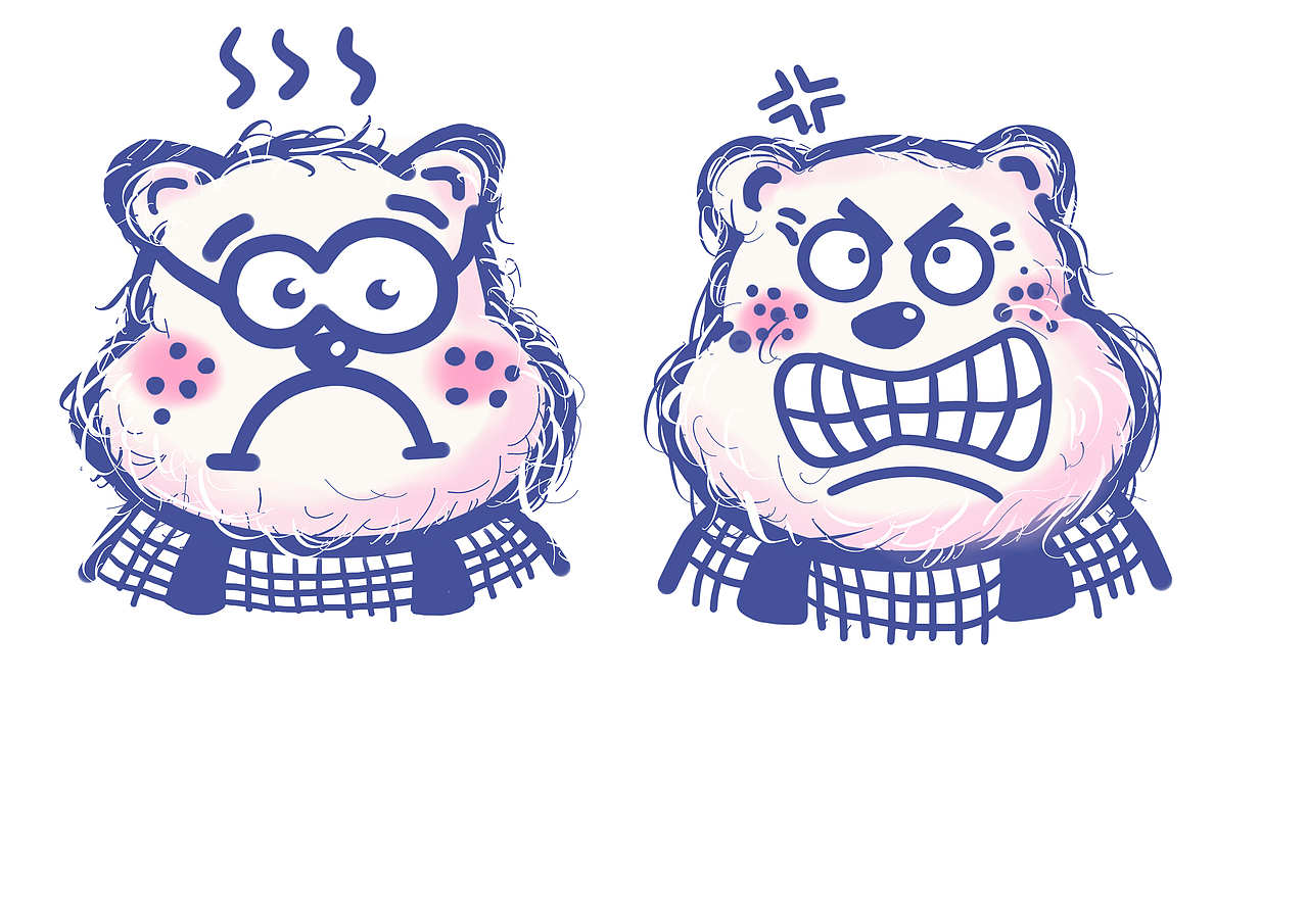 熊熊的夏日时光（图ZODY5MzE1NTY=） - IP形象 - 站酷设计师是大力Kiki原创素材 - 站酷ZCOOL