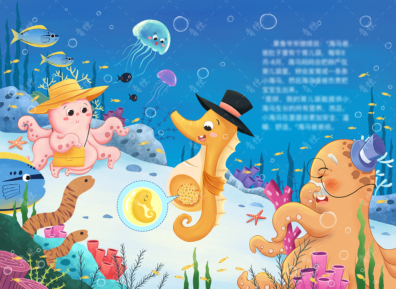 海马爸爸生宝宝《绘本》