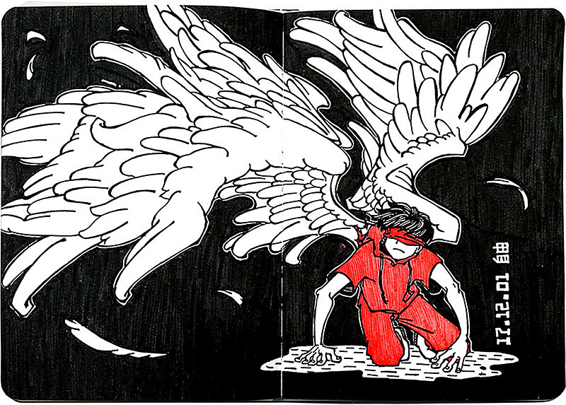 11-12月插画练习（图ZMTAxNjY4MzQ4） - 创作习作 - 站酷设计师王温柔原创素材 - 站酷ZCOOL