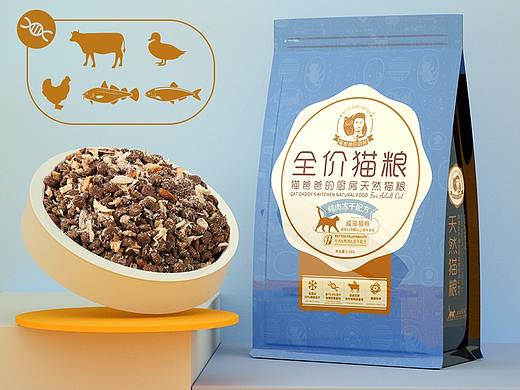 猫粮详情页设计