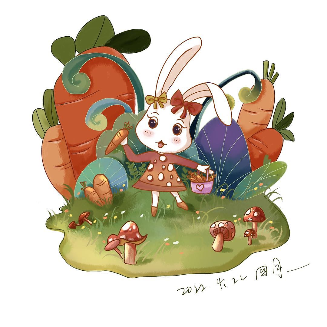 儿童插画（图ZMjk4MjU4Njk2） - 商业插画 - 站酷设计师四小月原创素材 - 站酷ZCOOL