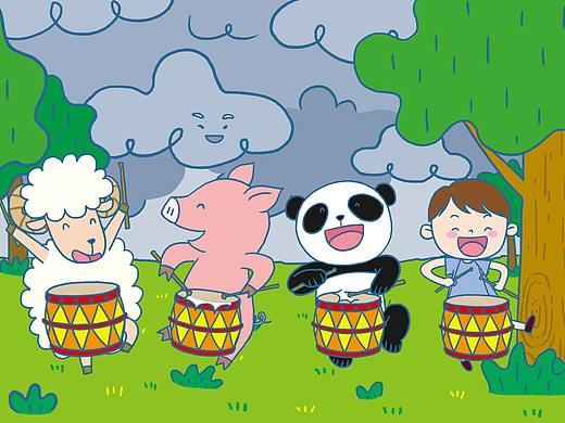 普林斯作品案例-儿童绘本（个人主页-ZNDc0MDQ0Mjg=） - 绘本 - 站酷设计师酷酷的李唯依原创素材 - 站酷ZCOOL