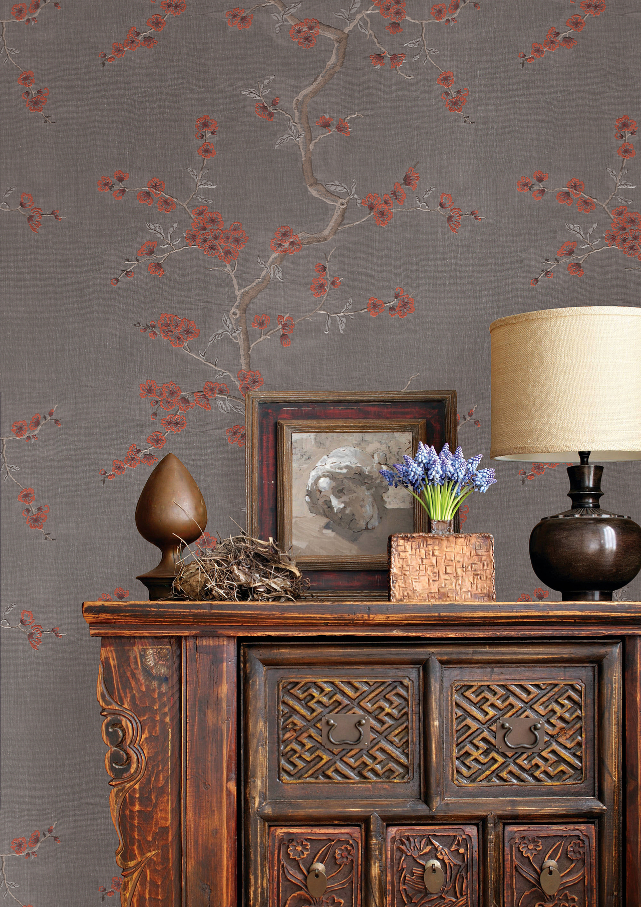 《刺绣窗帘.壁布效果图》