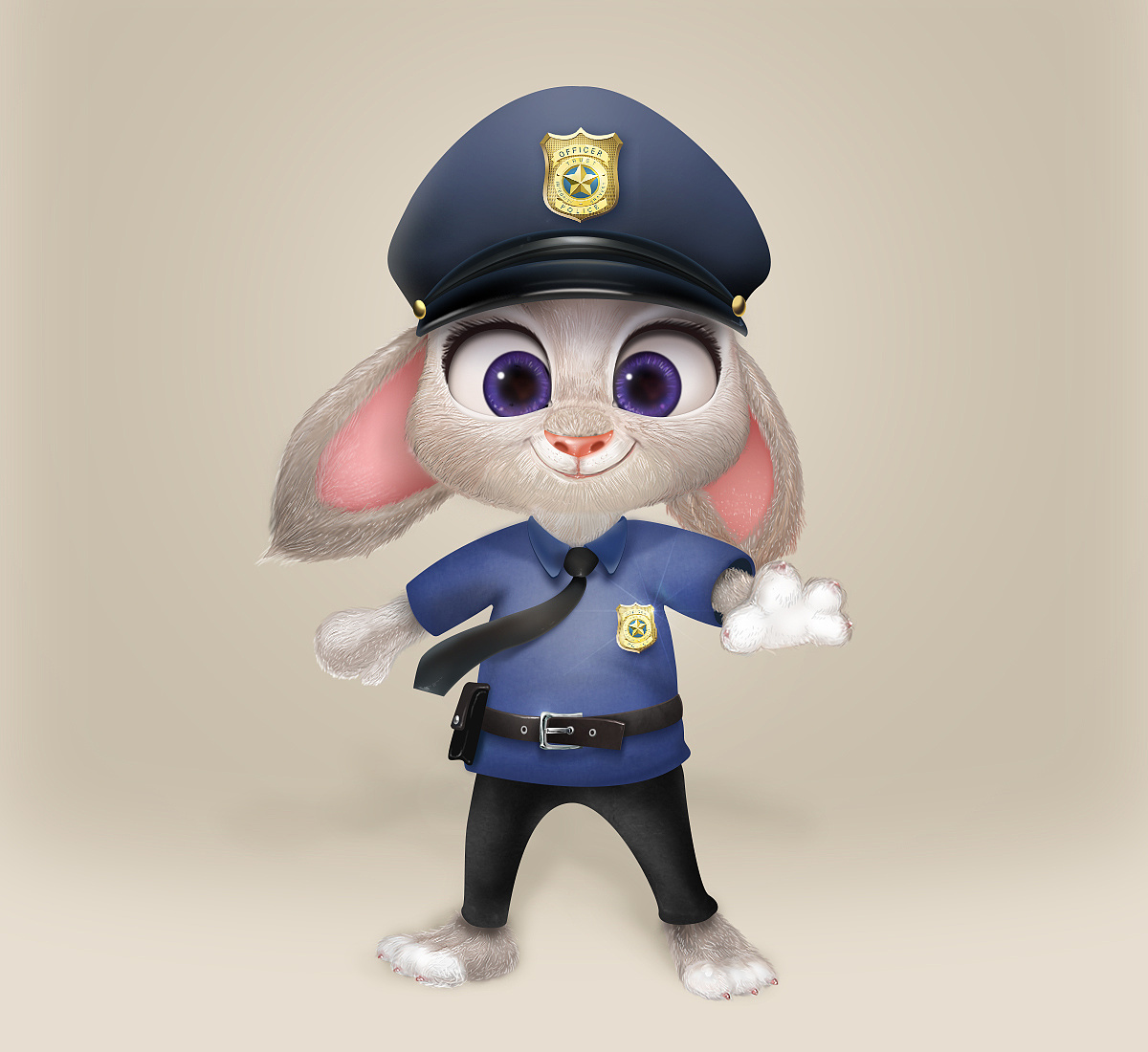 兔子警官头像微信图片