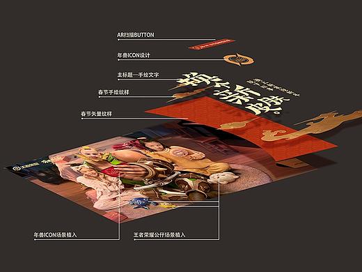 王者荣耀春节创意海报总结