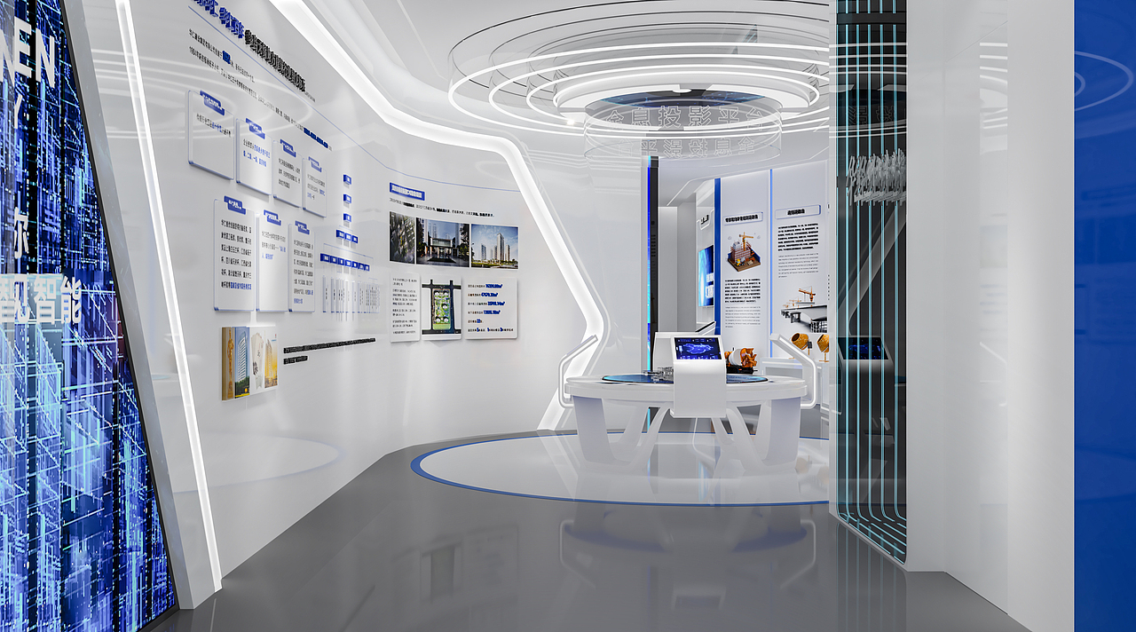 华仁集团科技智慧体验馆（图ZMzU4OTIxMTQw） - 其他空间 - 站酷设计师YAFI扬飞原创素材 - 站酷ZCOOL
