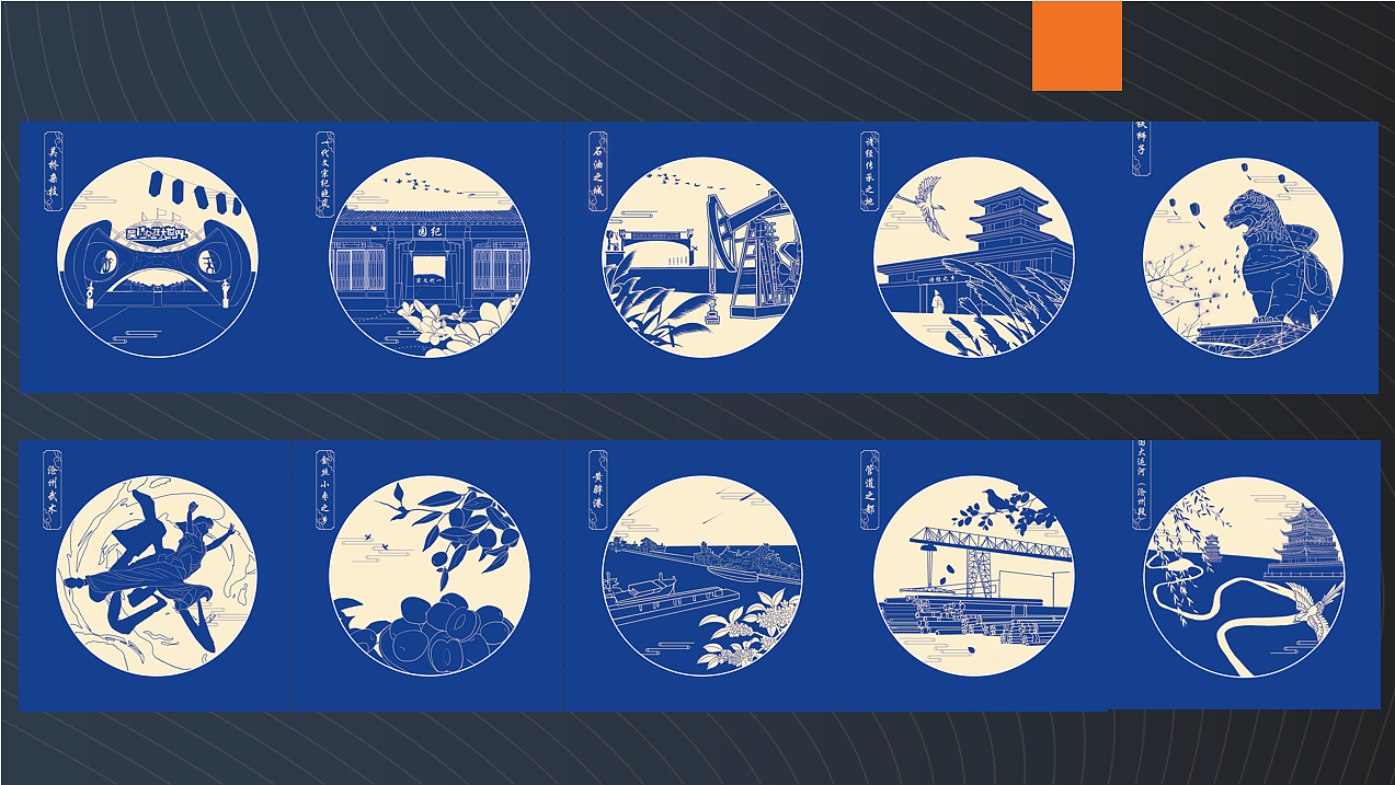 沧州十大特色月饼礼盒设计