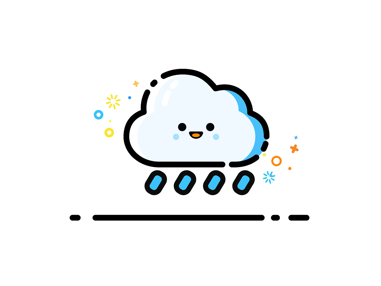 mbe风格系列插画