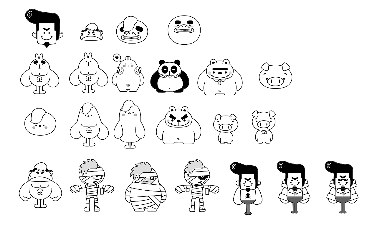 近日一些表情包设计